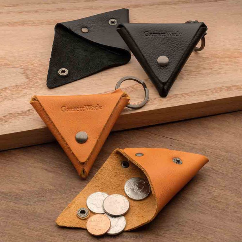 Garrett Wade Triangular Leather Coin Holder 8628N21060 Home & Kitchen
