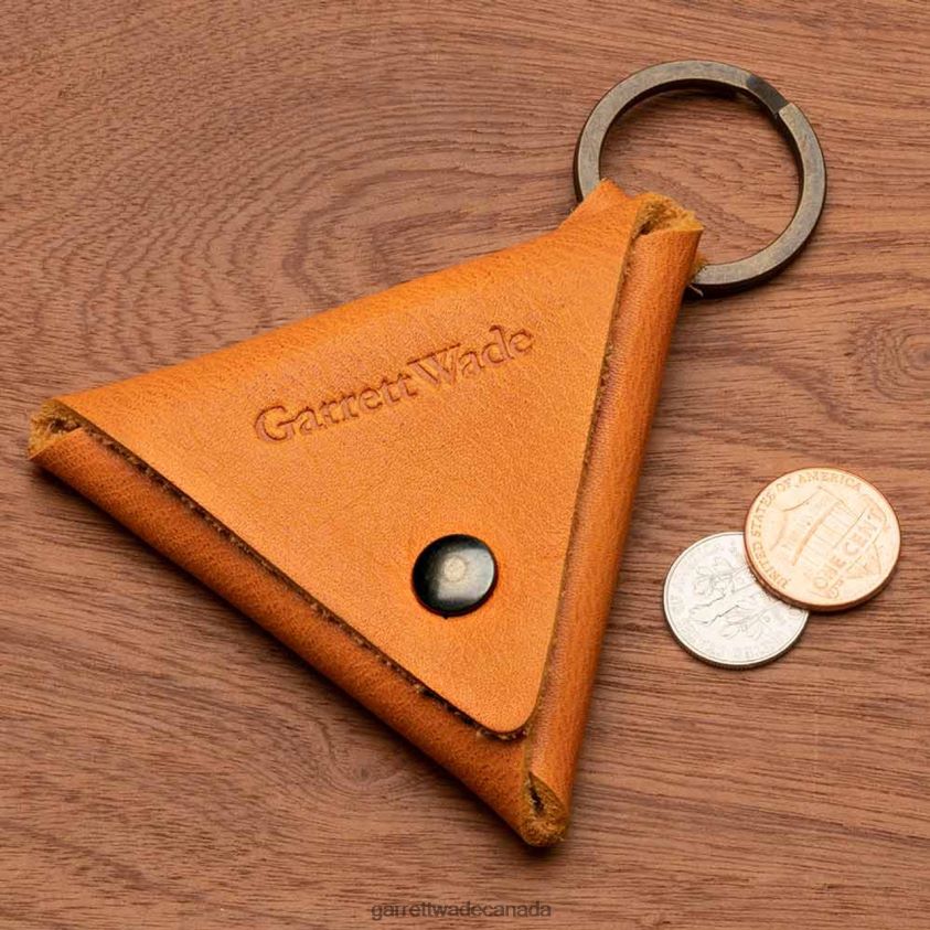 Garrett Wade Triangular Leather Coin Holder 8628N21060 Home & Kitchen
