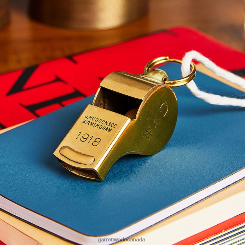 Garrett Wade 1918 Brass Artillery Officer's Whistle 8628N2305 Outdoor