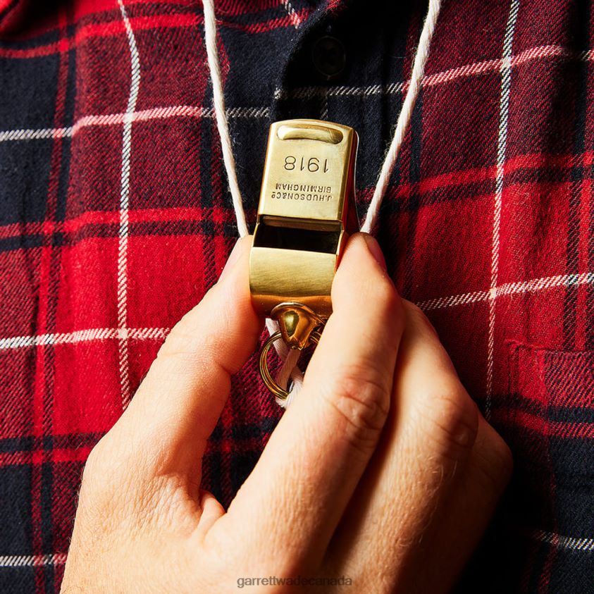 Garrett Wade 1918 Brass Artillery Officer's Whistle 8628N2305 Outdoor