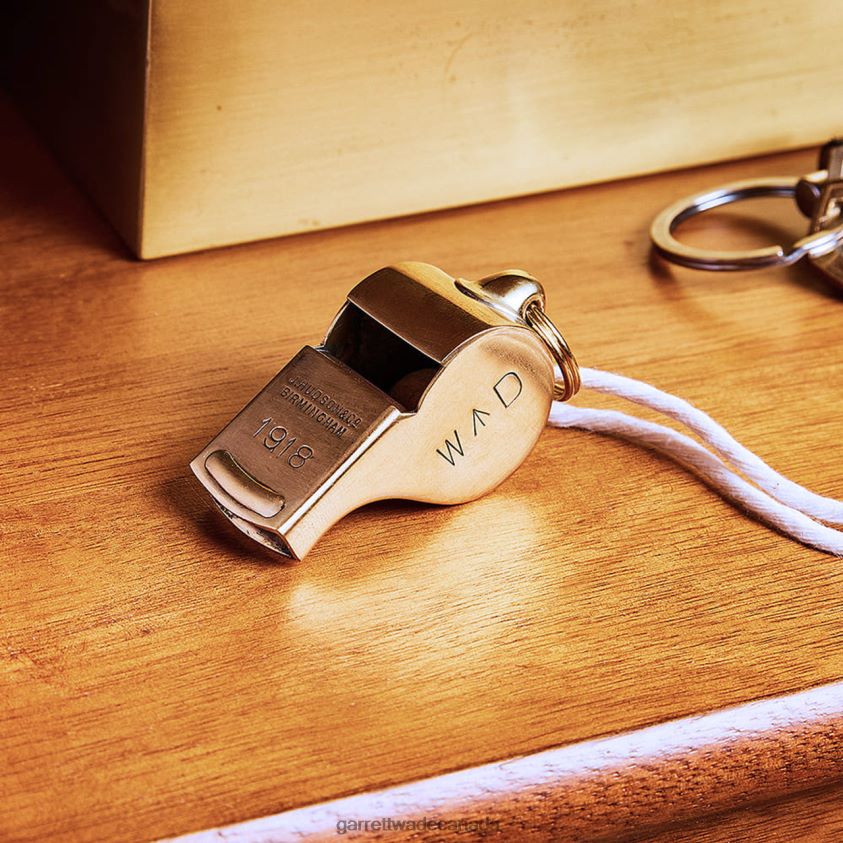 Garrett Wade 1918 Brass Artillery Officer's Whistle 8628N2305 Outdoor