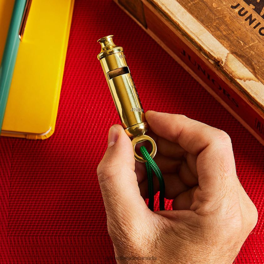 Garrett Wade 1943 Brass Infantry Whistle 8628N2304 Outdoor