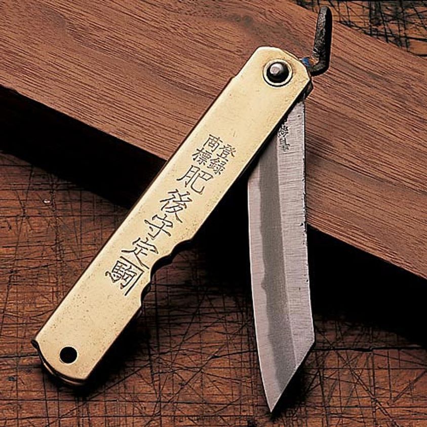 Garrett Wade Brass Cased Knife 8628N2321 Outdoor