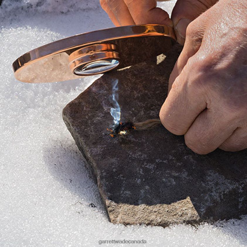 Garrett Wade Copper Tinder Box and Fire Starter Kit 8628N2317 Outdoor