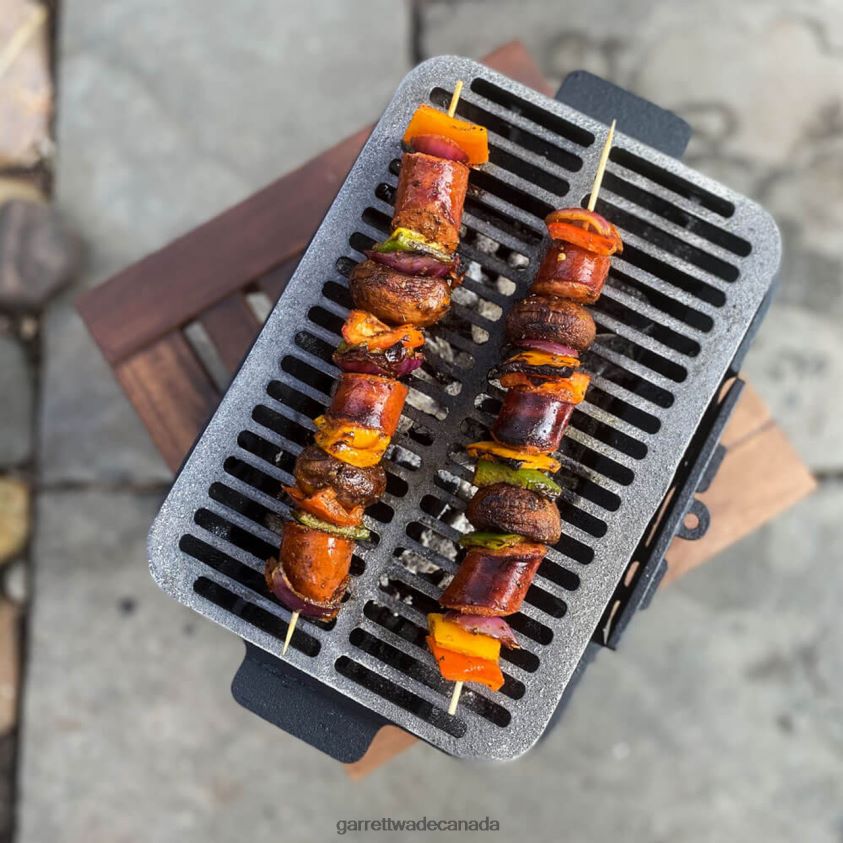 Garrett Wade Japanese Style Cast Iron Hibachi Grill 8628N2353 Outdoor