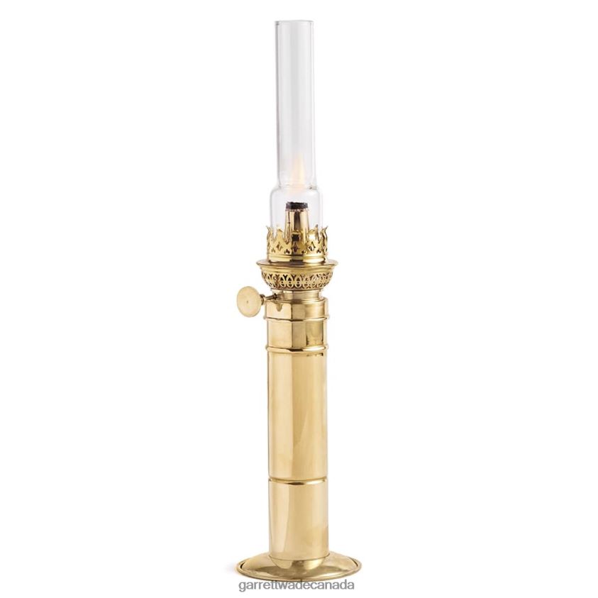 Garrett Wade Brass Column Oil Lamp 8628N2404 Outdoor