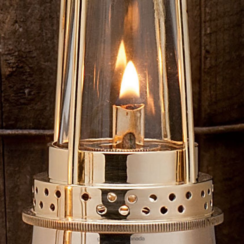 Garrett Wade Brass Miner's-Style Oil Lamps 8628N2412 Outdoor