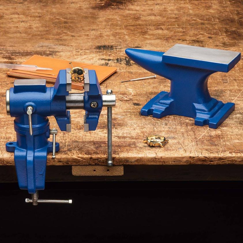 Garrett Wade Table Vise & Anvil Set 8628N2671 Woodworking