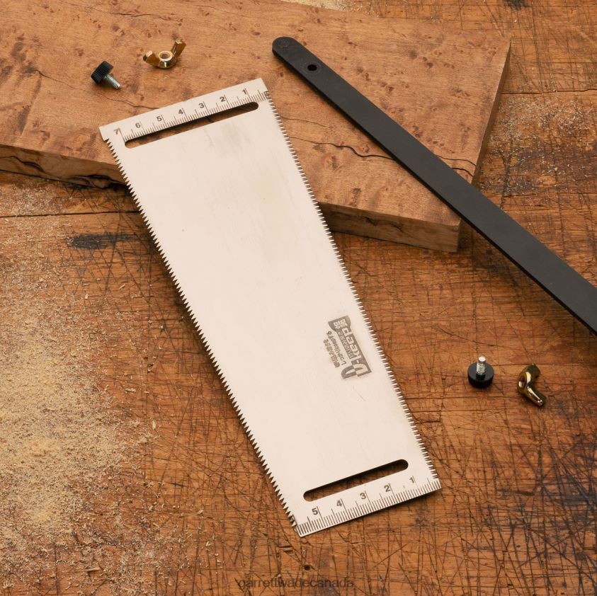 Garrett Wade Japanese Ryoba Saw with Adjustable Depth-Stop 8628N2625 Woodworking