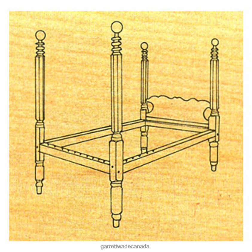 Garrett Wade Cannon Ball Bedstead - Stock #59 8628N2727 Woodworking
