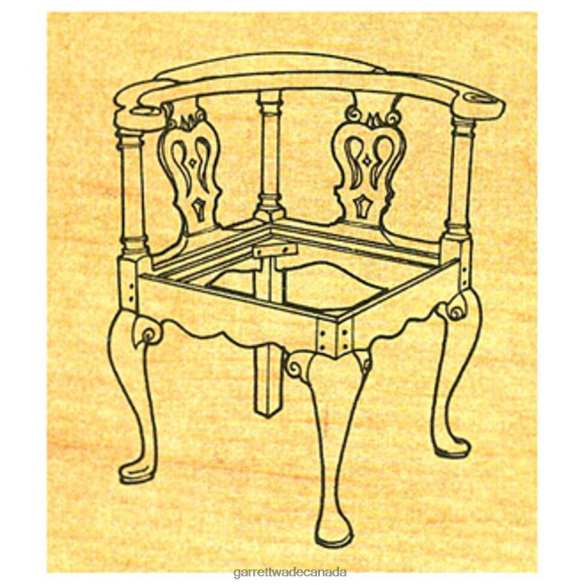 Garrett Wade Corner Chair - Stock #M14 8628N2707 Woodworking