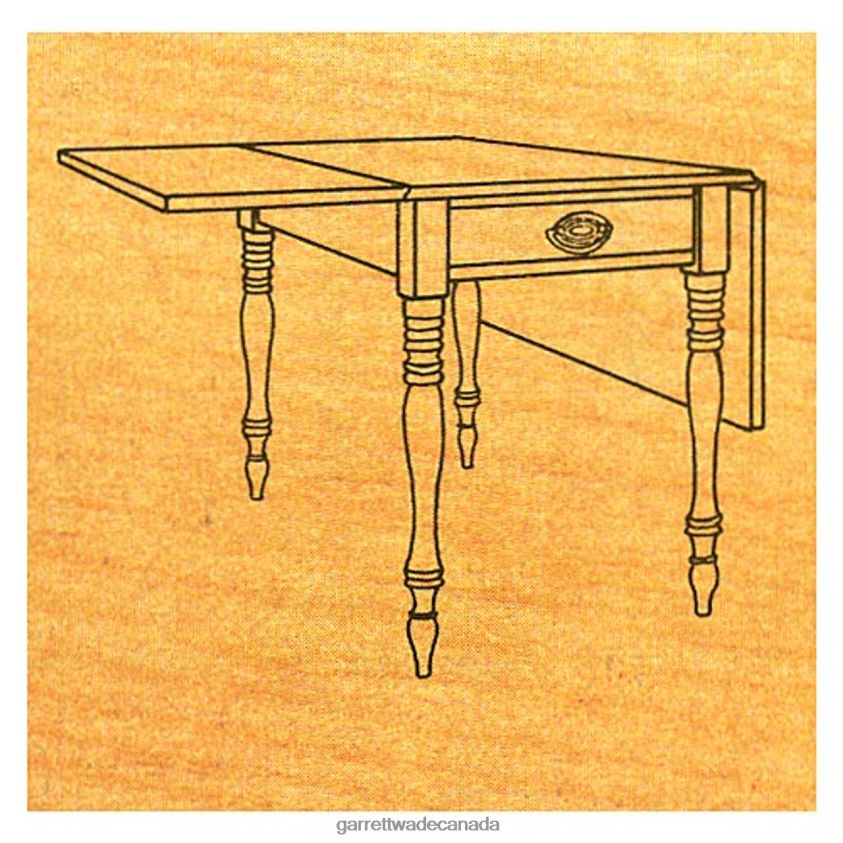 Garrett Wade Drop-Leaf Table - Stock #51 8628N2731 Woodworking