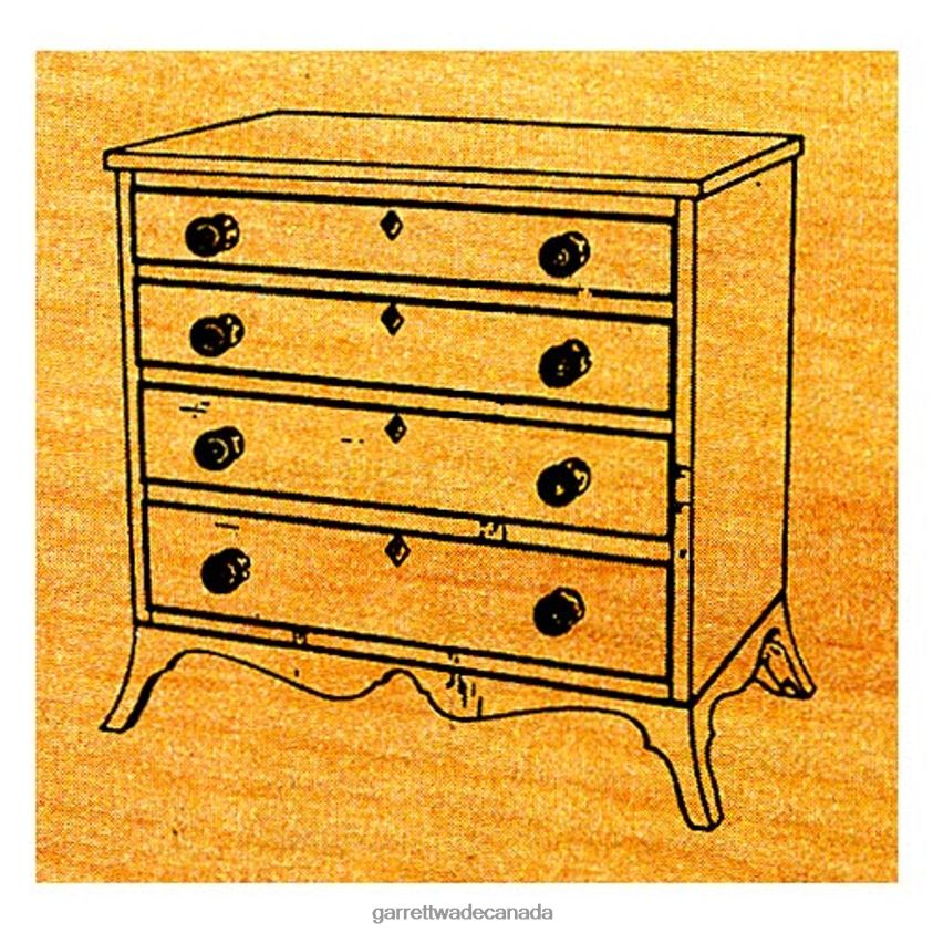 Garrett Wade Miniature Hepplewhite Chest - Stock #M12 8628N2743 Woodworking