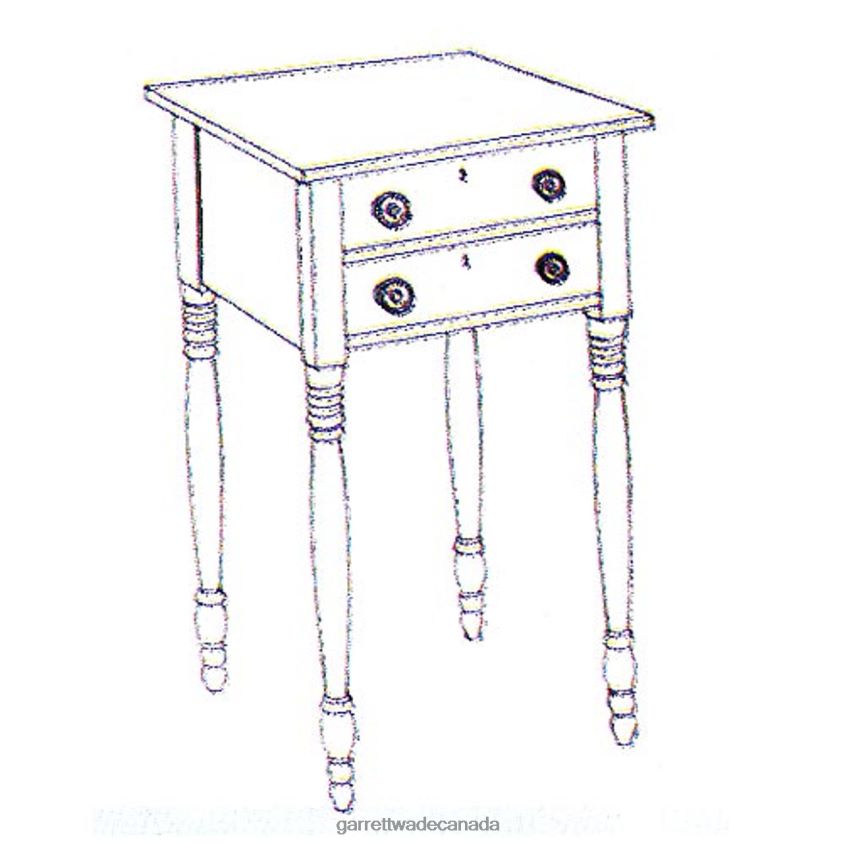 Garrett Wade Side Table - Stock #OS5 8628N2721 Woodworking