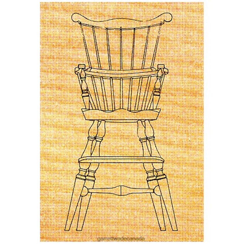 Garrett Wade Windsor Highchair - Stock #38 8628N2708 Woodworking