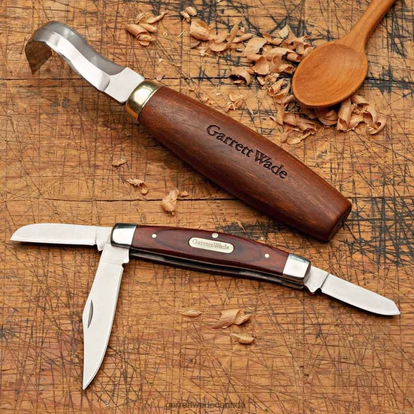 Garrett Wade Green Wood Carving Set 8628N2649 Woodworking