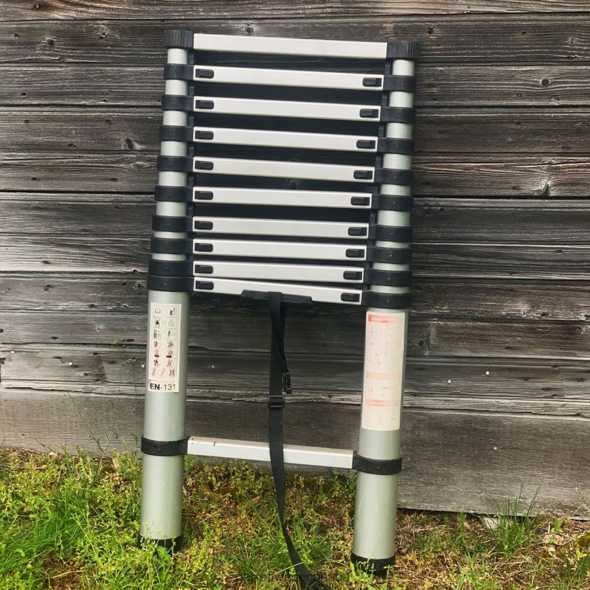 Garrett Wade Telescoping Extension Ladders 8628N2488 Workshop