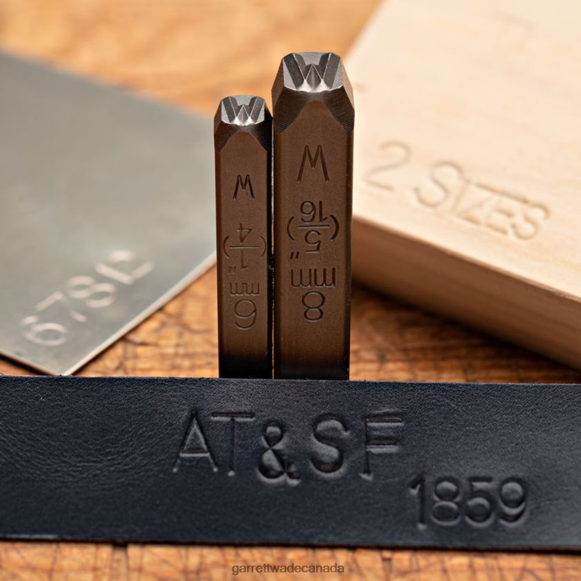 Garrett Wade Alphanumeric Solid Steel Stamps 8628N2582 Workshop