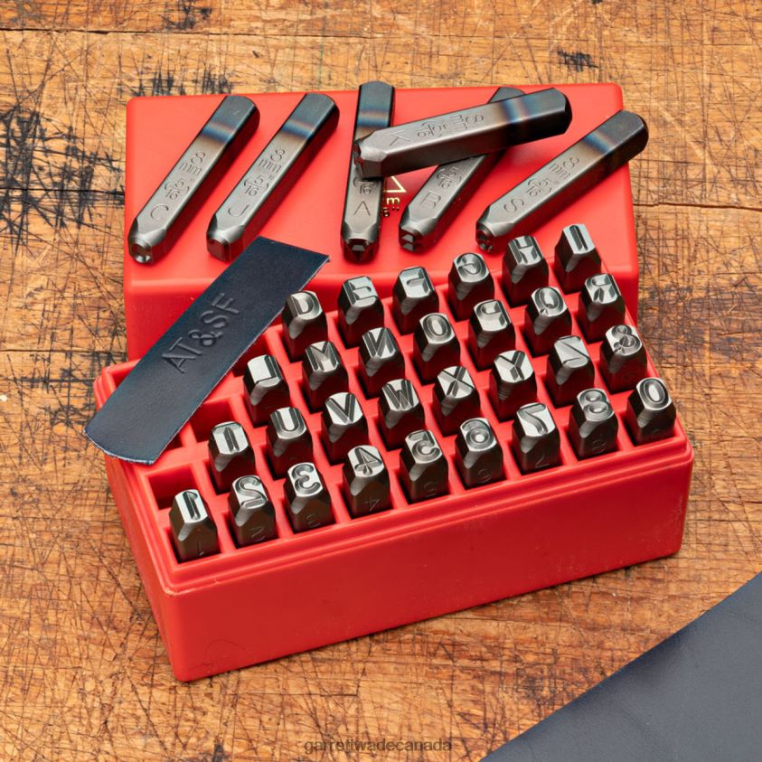 Garrett Wade Alphanumeric Solid Steel Stamps 8628N2582 Workshop