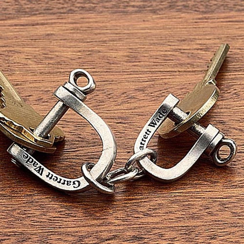 Garrett Wade Double-Stirrup Key Ring 8628N2579 Workshop