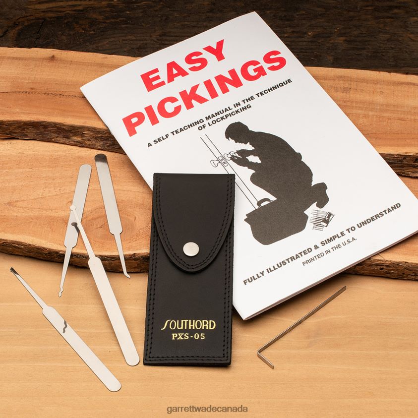 Garrett Wade Five-Piece Lock Pick Set 8628N2595 Workshop