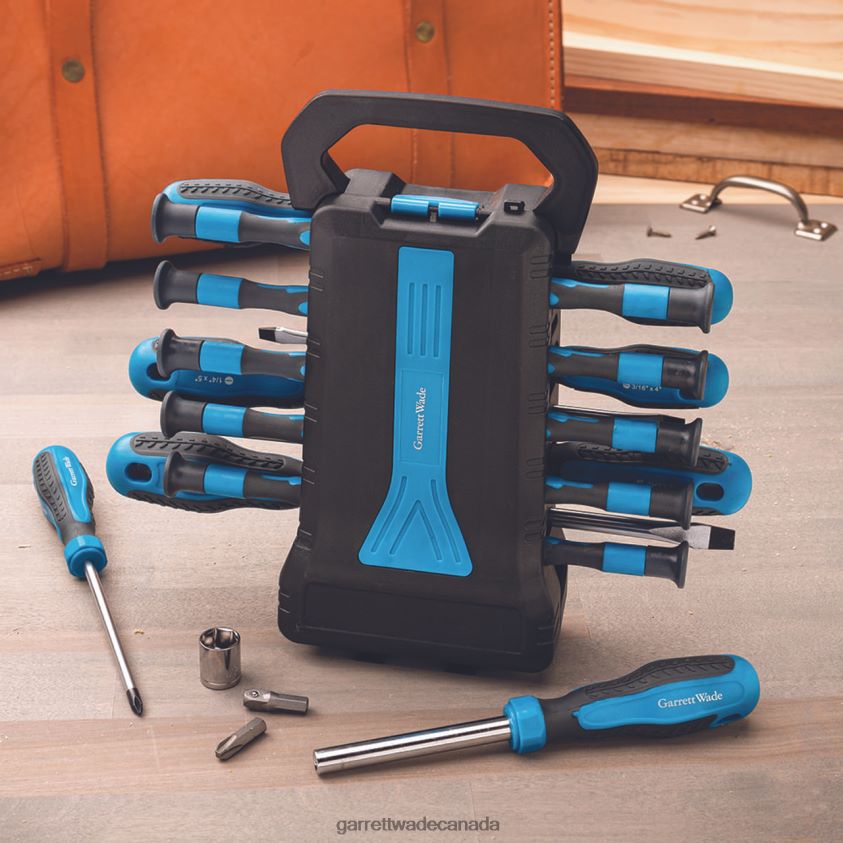 Garrett Wade 44-Piece Screwdriver Bit and Socket Set 8628N2478 Workshop