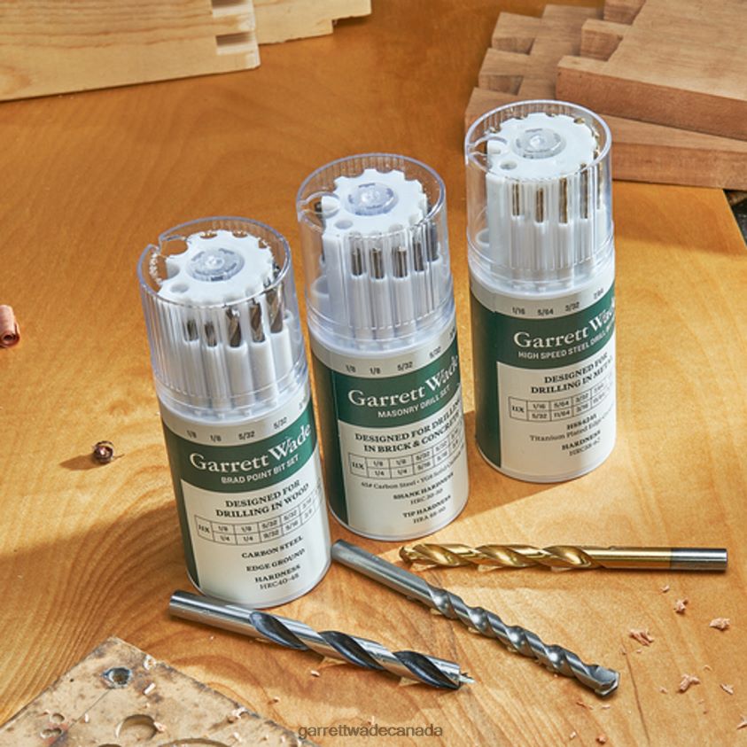 Garrett Wade Exceptionally Useful Drill Bit Organizer 8628N2483 Workshop