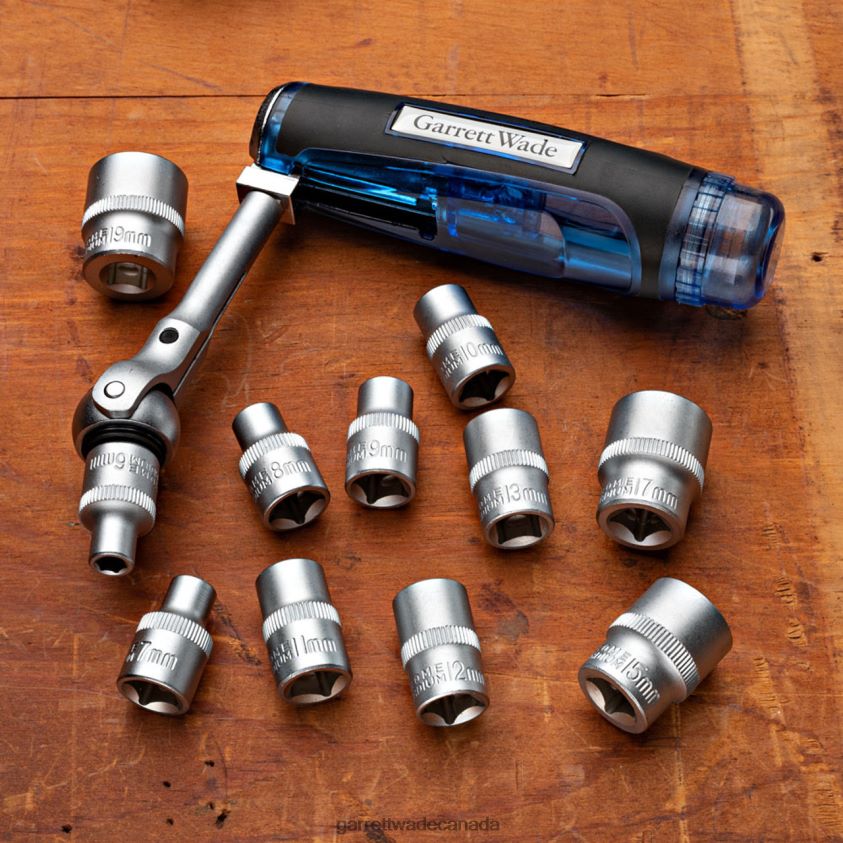 Garrett Wade Omnidirectional T-handle Ratchet Set 8628N2612 Workshop