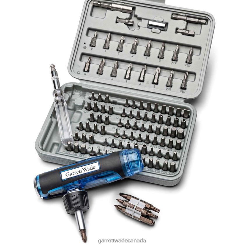 Garrett Wade Complete Screwdriver & 102 Hex Bit Set 8628N2437 Workshop