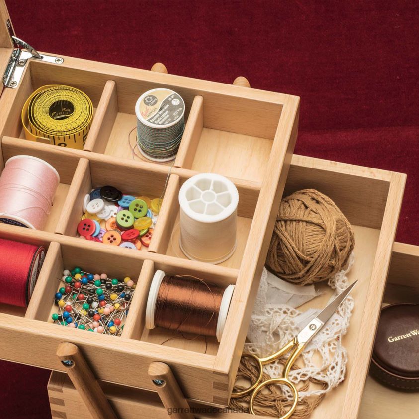 Garrett Wade Solid Beech Crafts Storage Box 8628N2455 Workshop